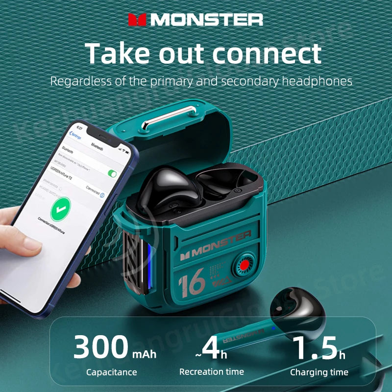 Fone Monster XKT16 Bluetooth 5.3