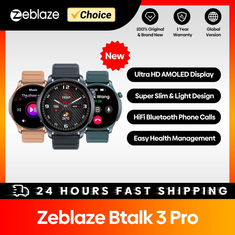 Zeblaze Btalk 3 Pro SmartWatch