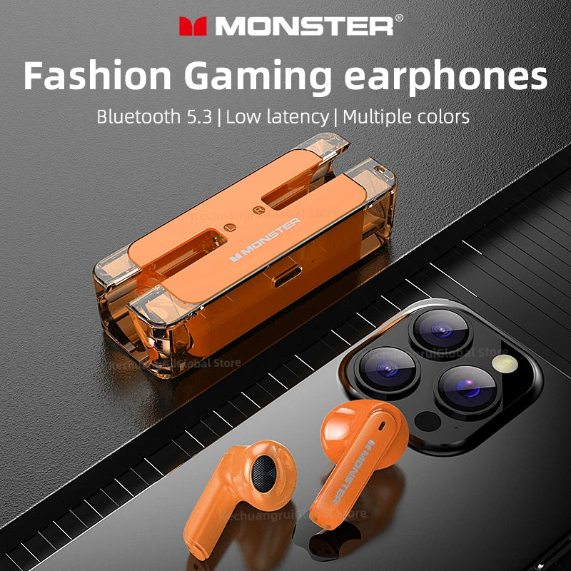 Fone Monster XKT08 Earphone Bluetooth 5.3